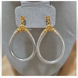 Budha All Weather Womens Earrings Silver